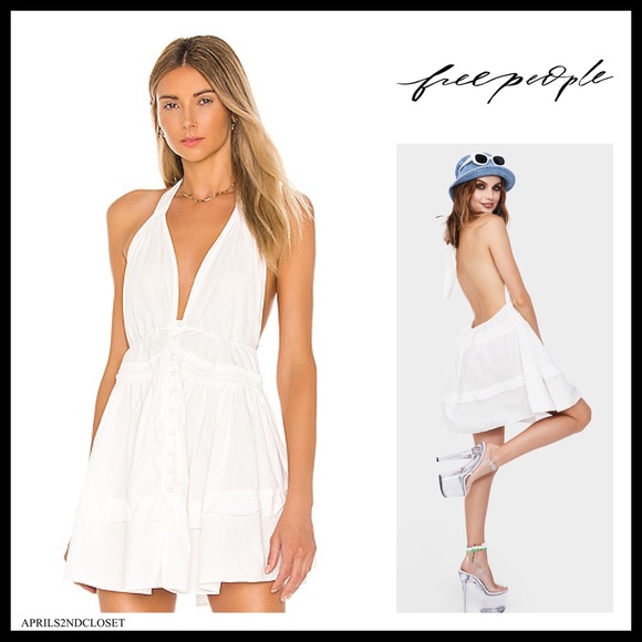 Free People Dresses & Skirts - FREE PEOPLE BOHO FLOWY SLEEVELESS MINI DRESS A2C